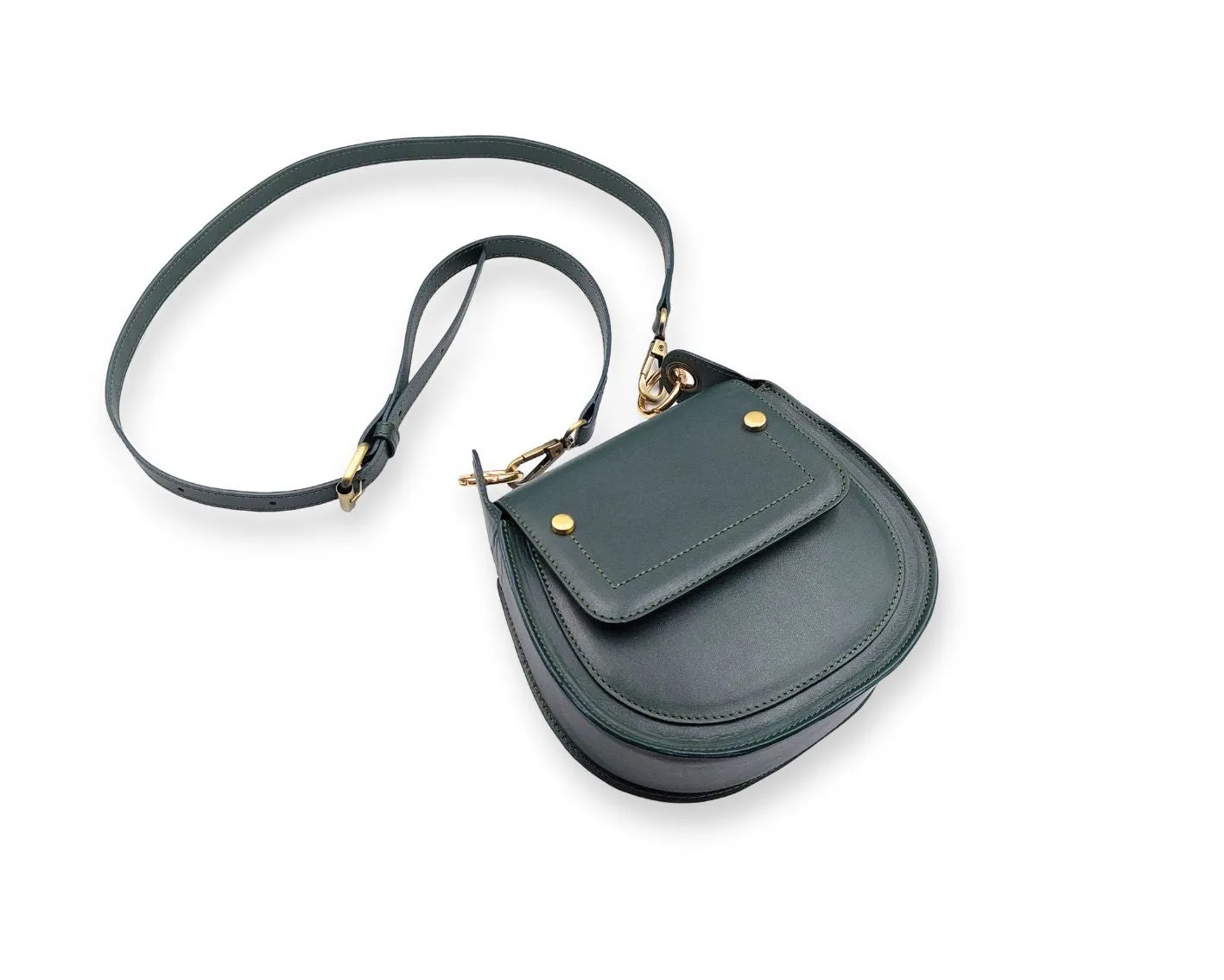 Adriana Cross Body and Shoulder Ladies Bag - Green