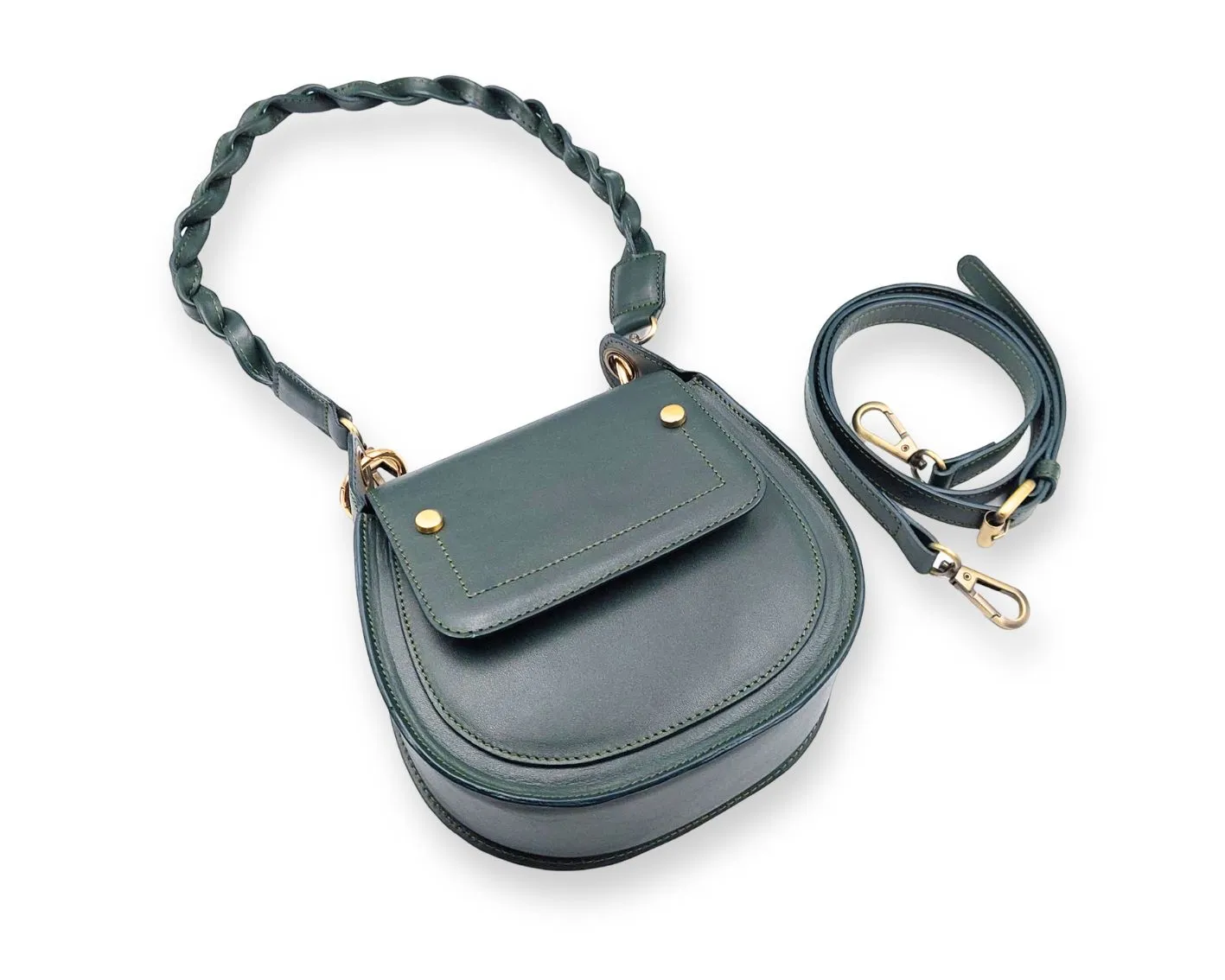 Adriana Cross Body and Shoulder Ladies Bag - Green
