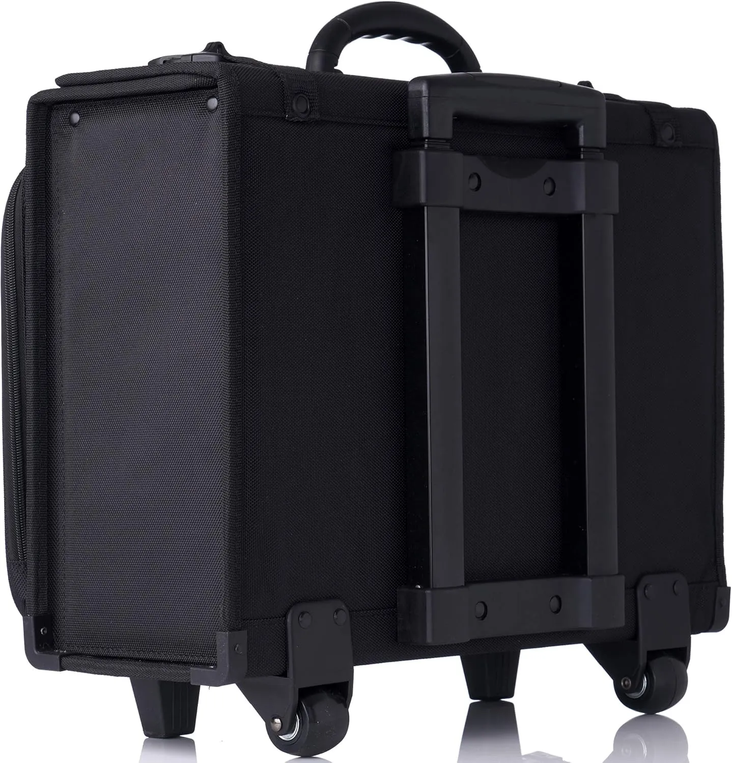 Alpine Swiss Rolling Briefcase | Laptop Bag For Men & Women | Hard Side Catalog Case on Wheels | Legal Size File Dividers | Lawyers Attache Case | Carry-On Overnight Business Travel Bag