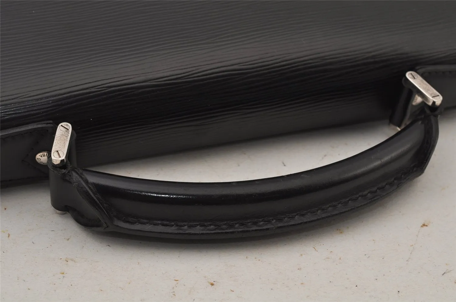 Authentic Louis Vuitton Epi Laguito Business Briefcase Black M54552 LV 8847J