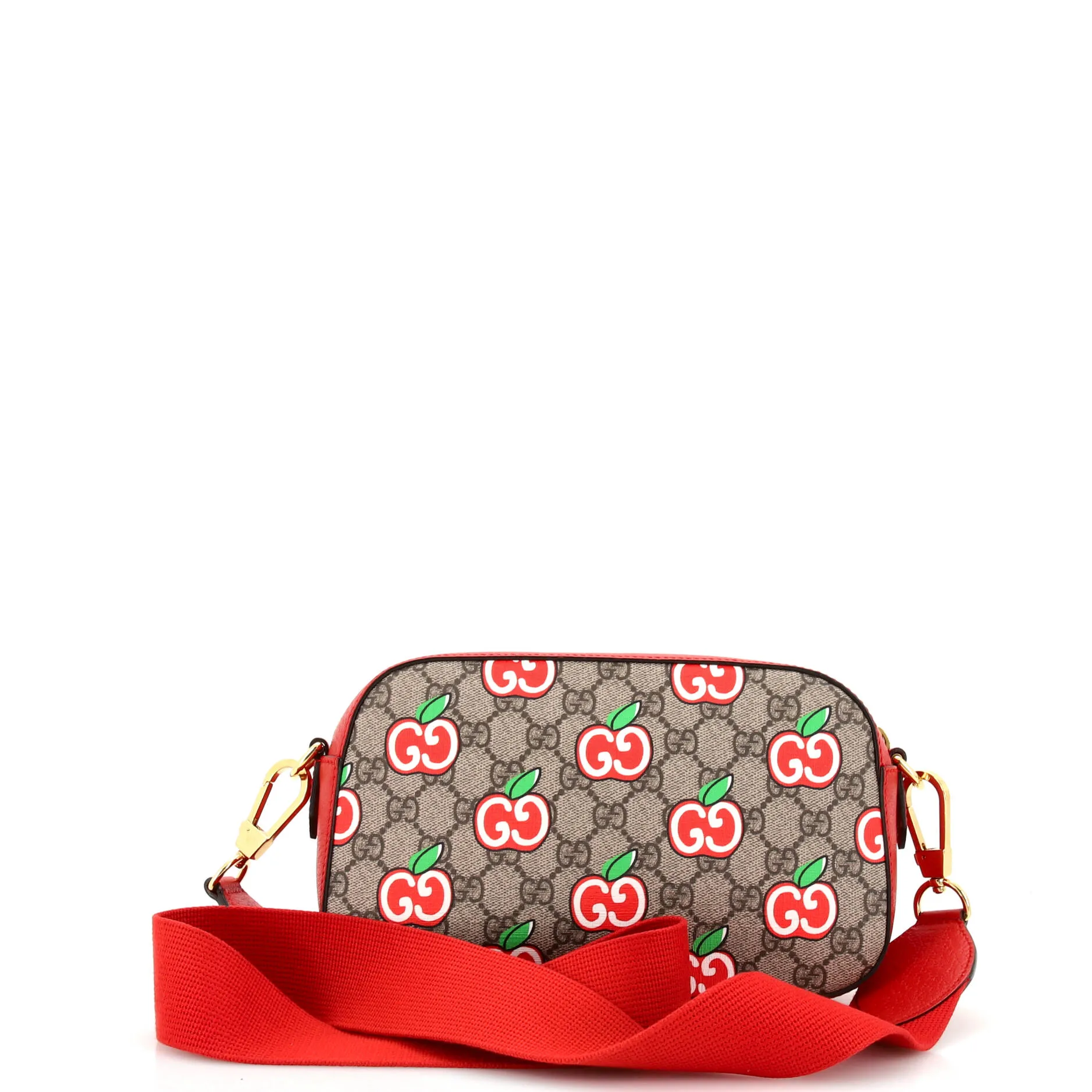 Camera Messenger Bag Printed GG Coated Canvas