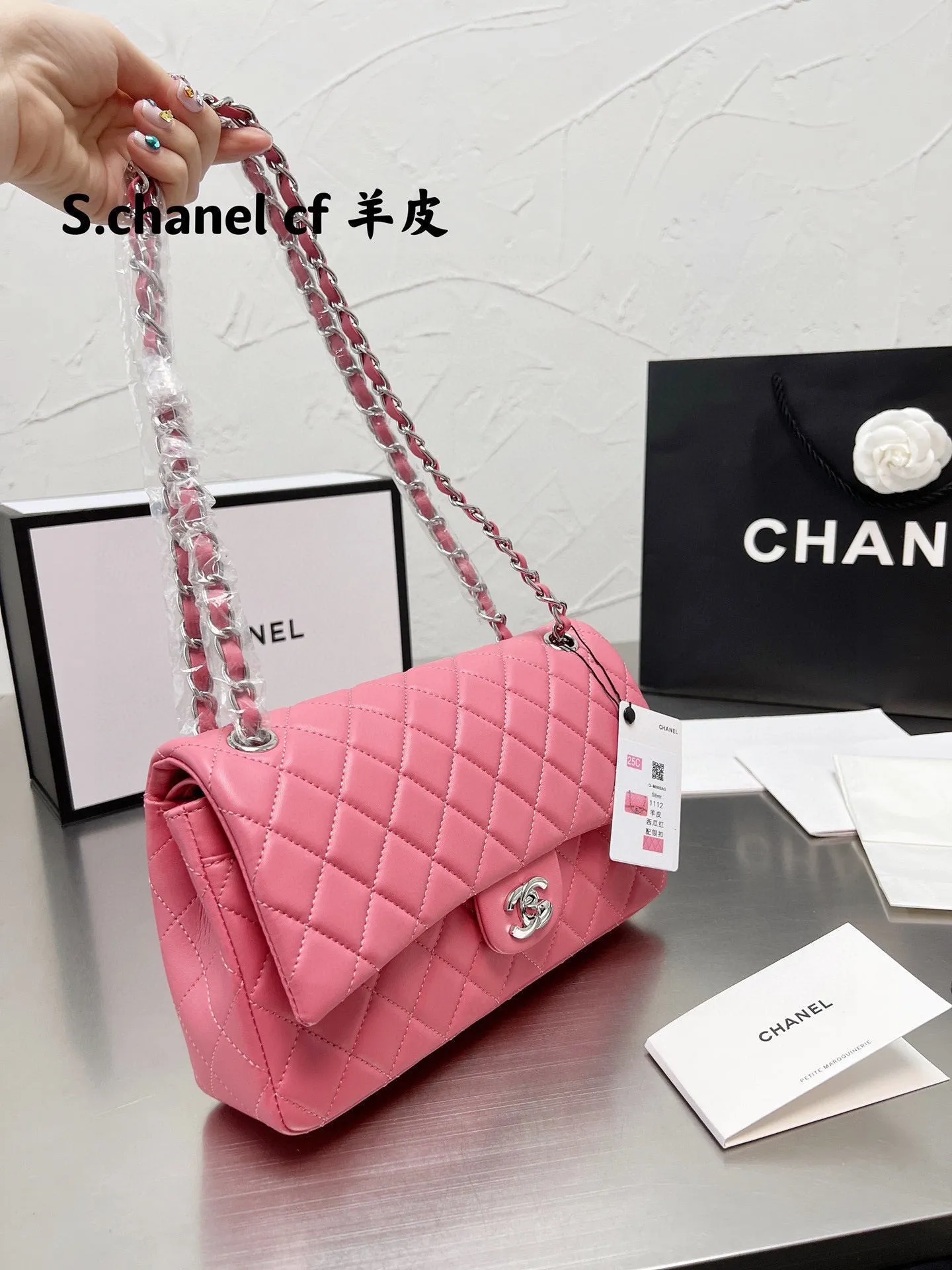CC650 Classic Handbag / 6 × 9.9 × 2.5 in