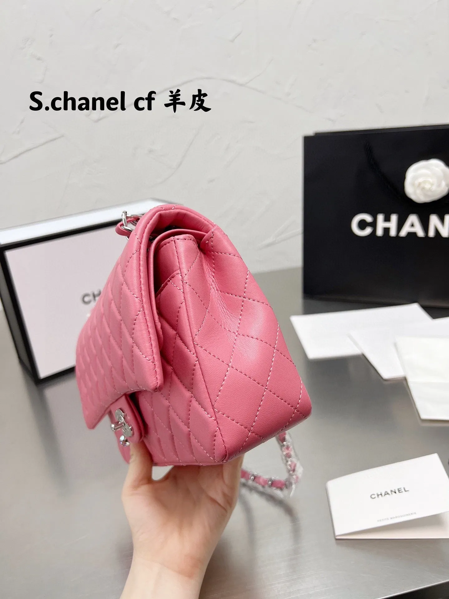 CC650 Classic Handbag / 6 × 9.9 × 2.5 in