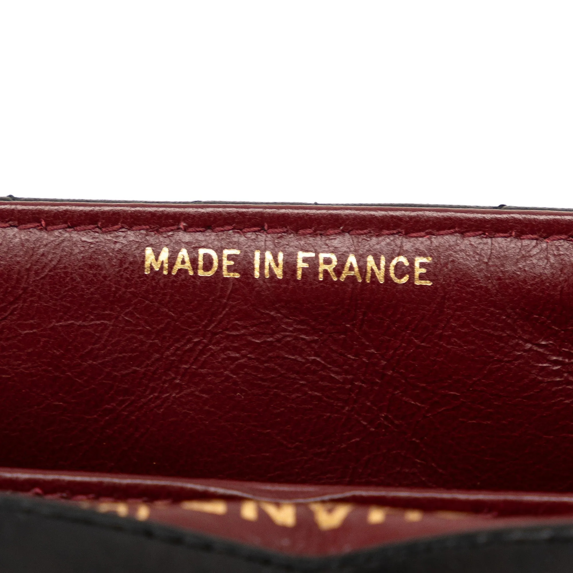 Chanel CC Matelasse Lambskin Flap Crossbody Bag