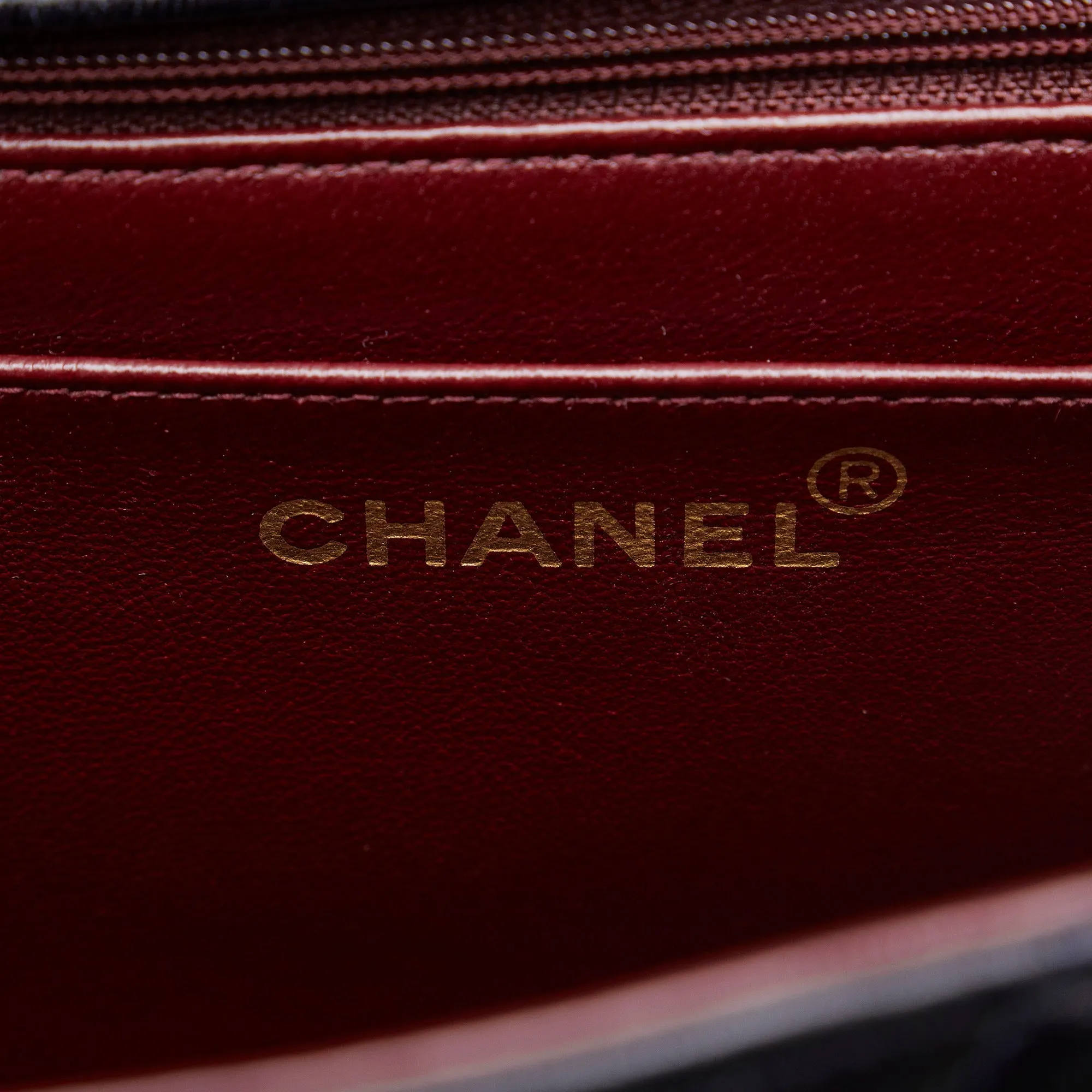 Chanel Quilted Lambskin XL Square Flap Crossbody Bag
