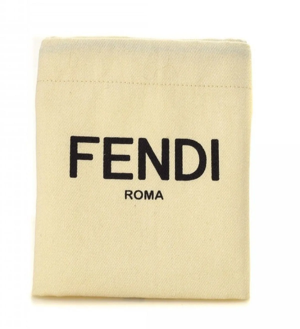 Fendi Mon Tresor Black Selleria Calfskin Leather Bucket Bag 8BT301