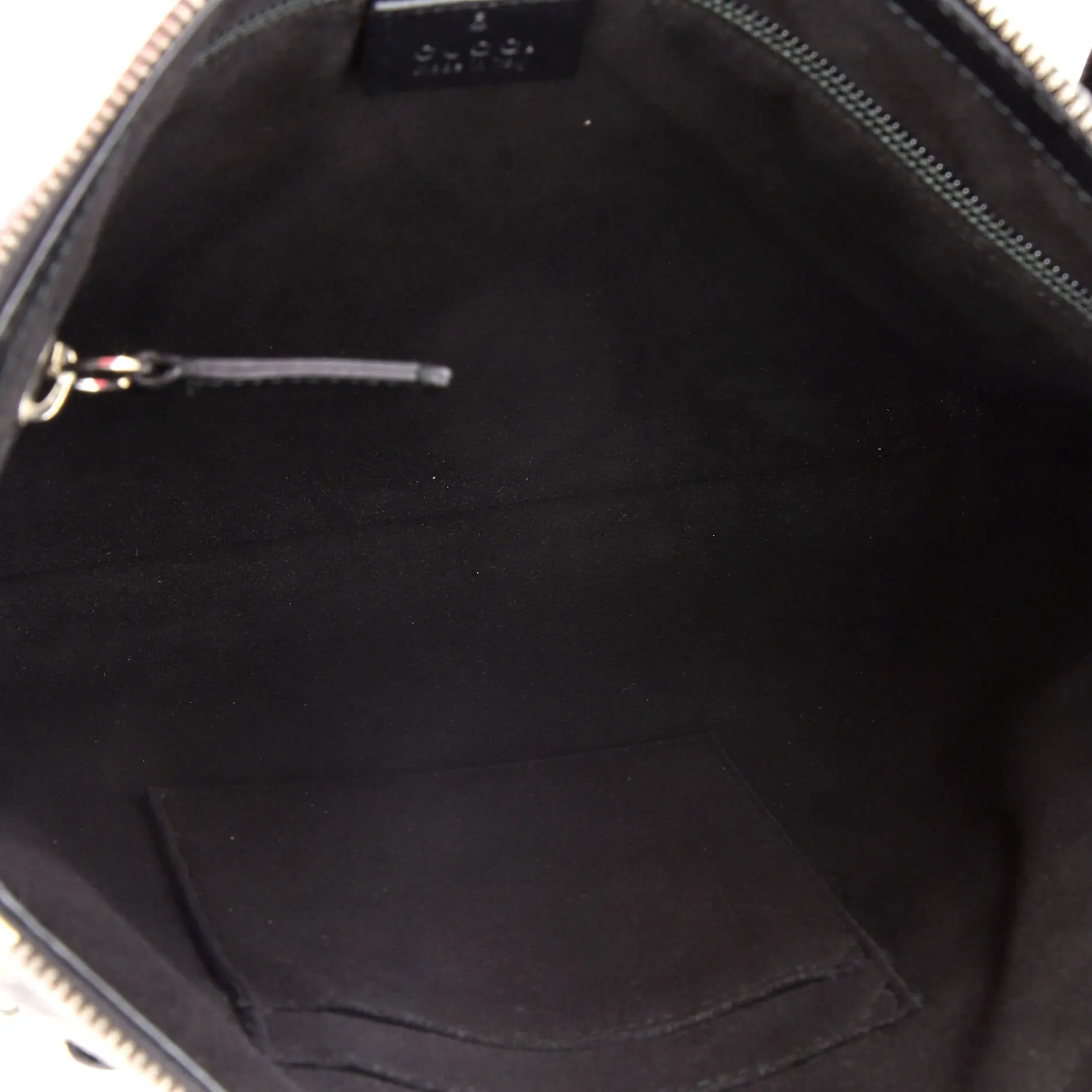 Front Zip Messenger Caleido GG Coated Canvas Medium