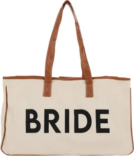 Funky Junque Premium Canvas Tote Bag with Inspirational Quote Lining