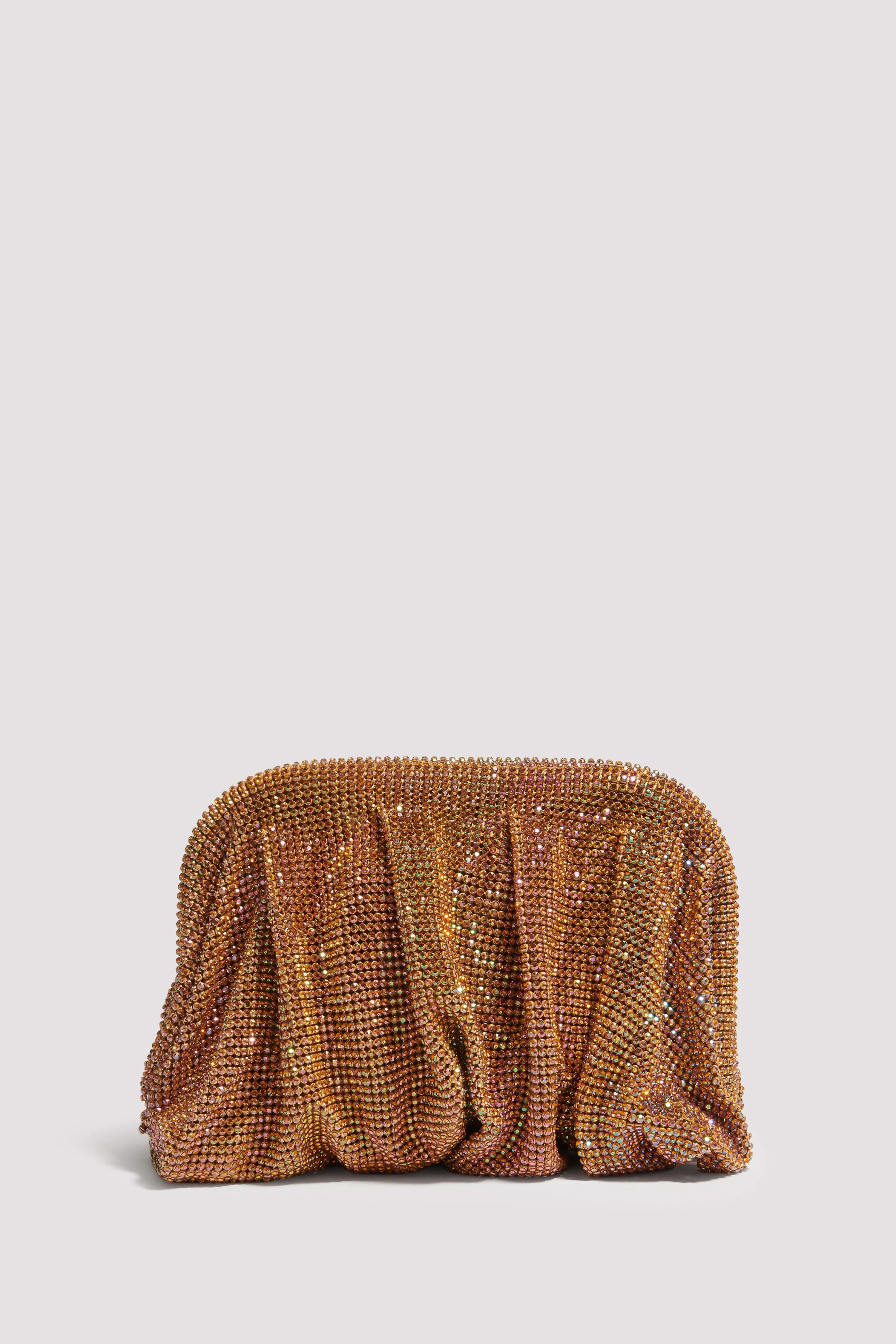 Gold Venus La Petite Mesh Clutch