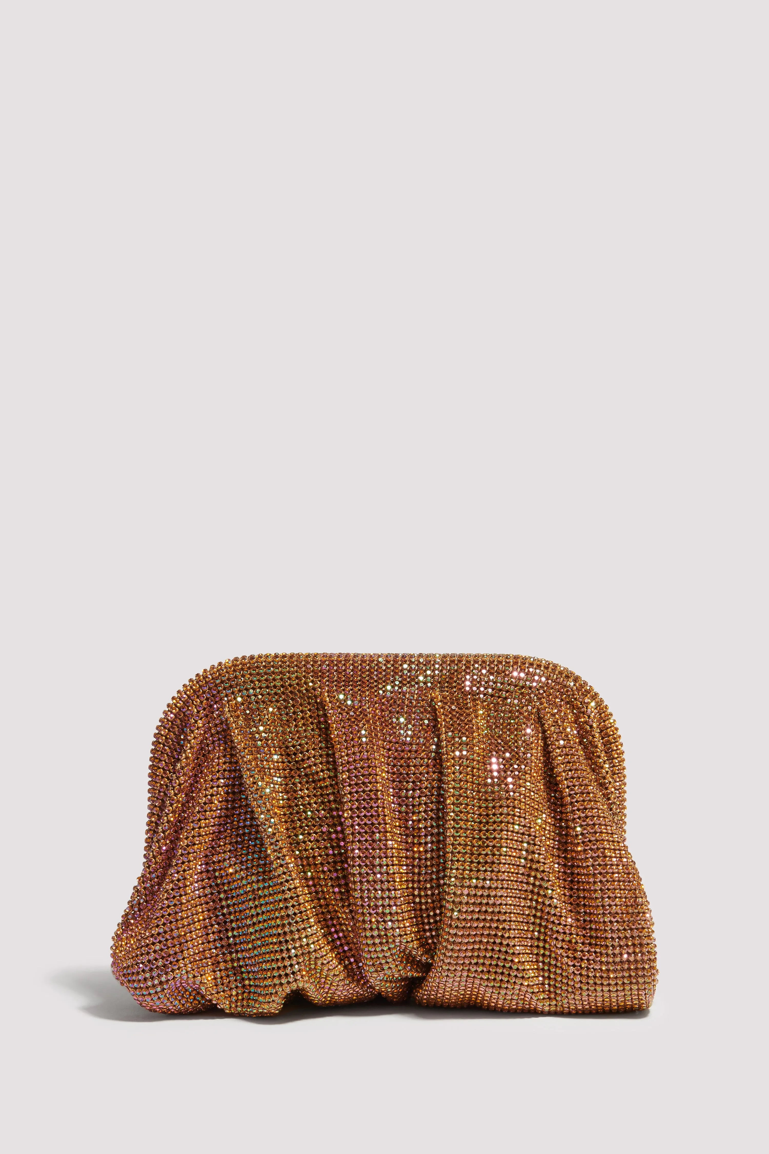 Gold Venus La Petite Mesh Clutch