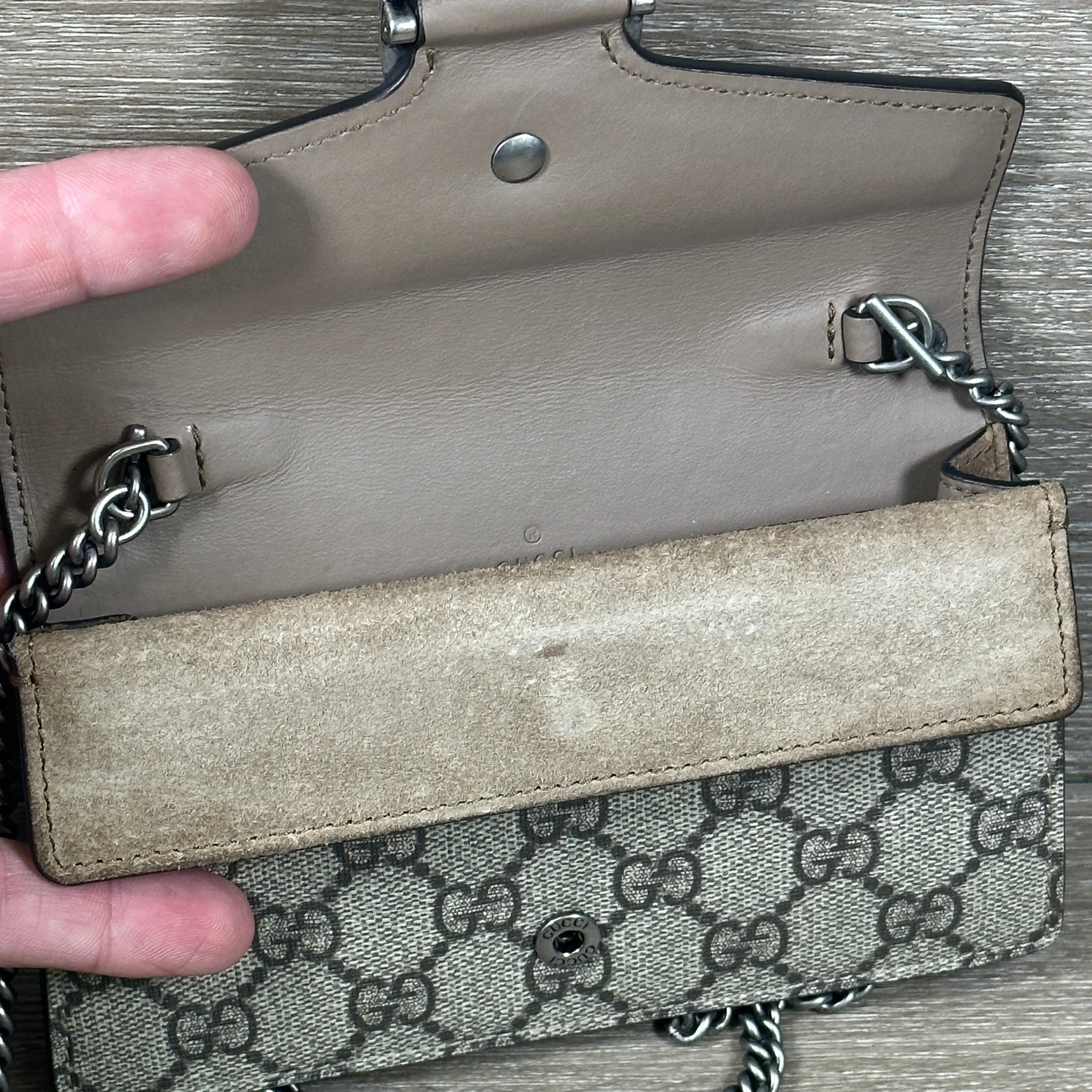 Gucci Dionysus Super Mini Supreme Canvas