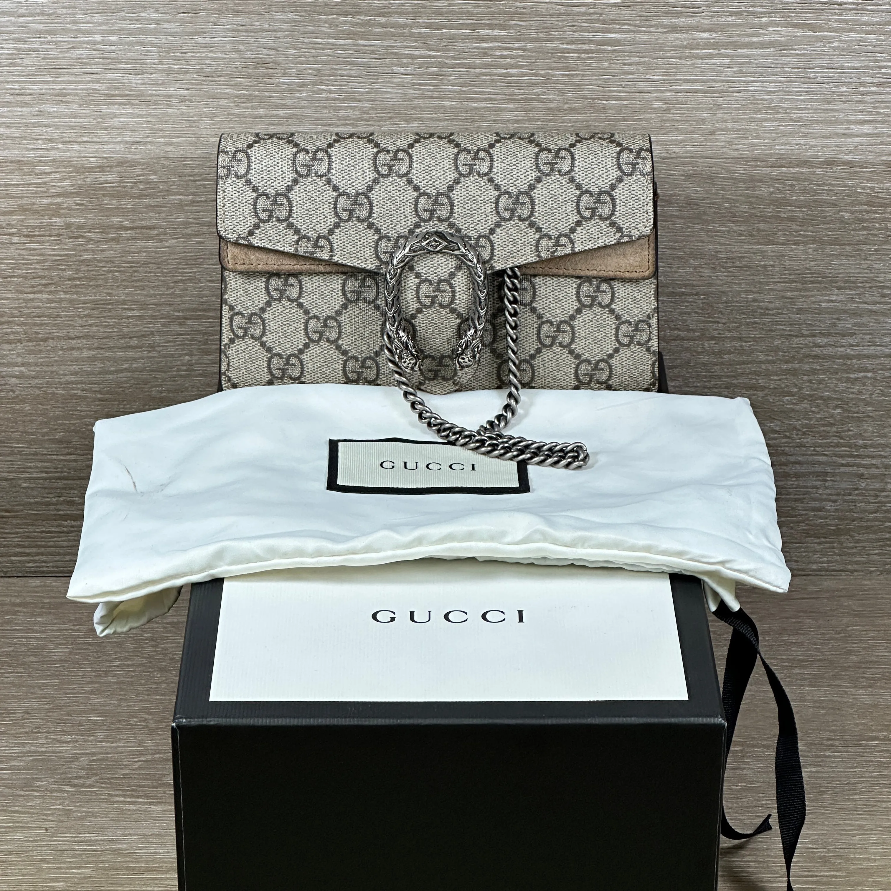 Gucci Dionysus Super Mini Supreme Canvas