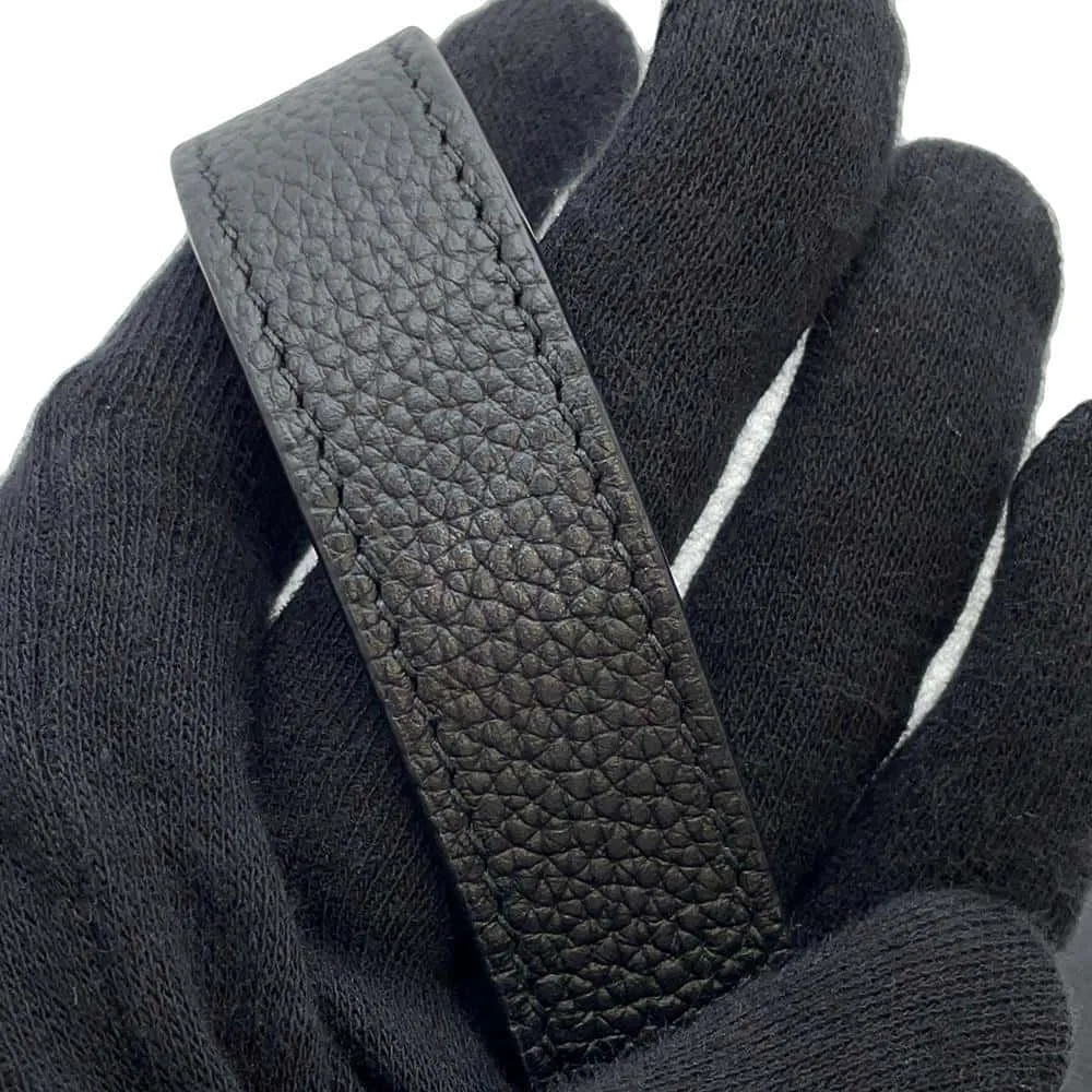 Gucci GG Supreme Shoulder Bag Black 768391 Leather Size Mini