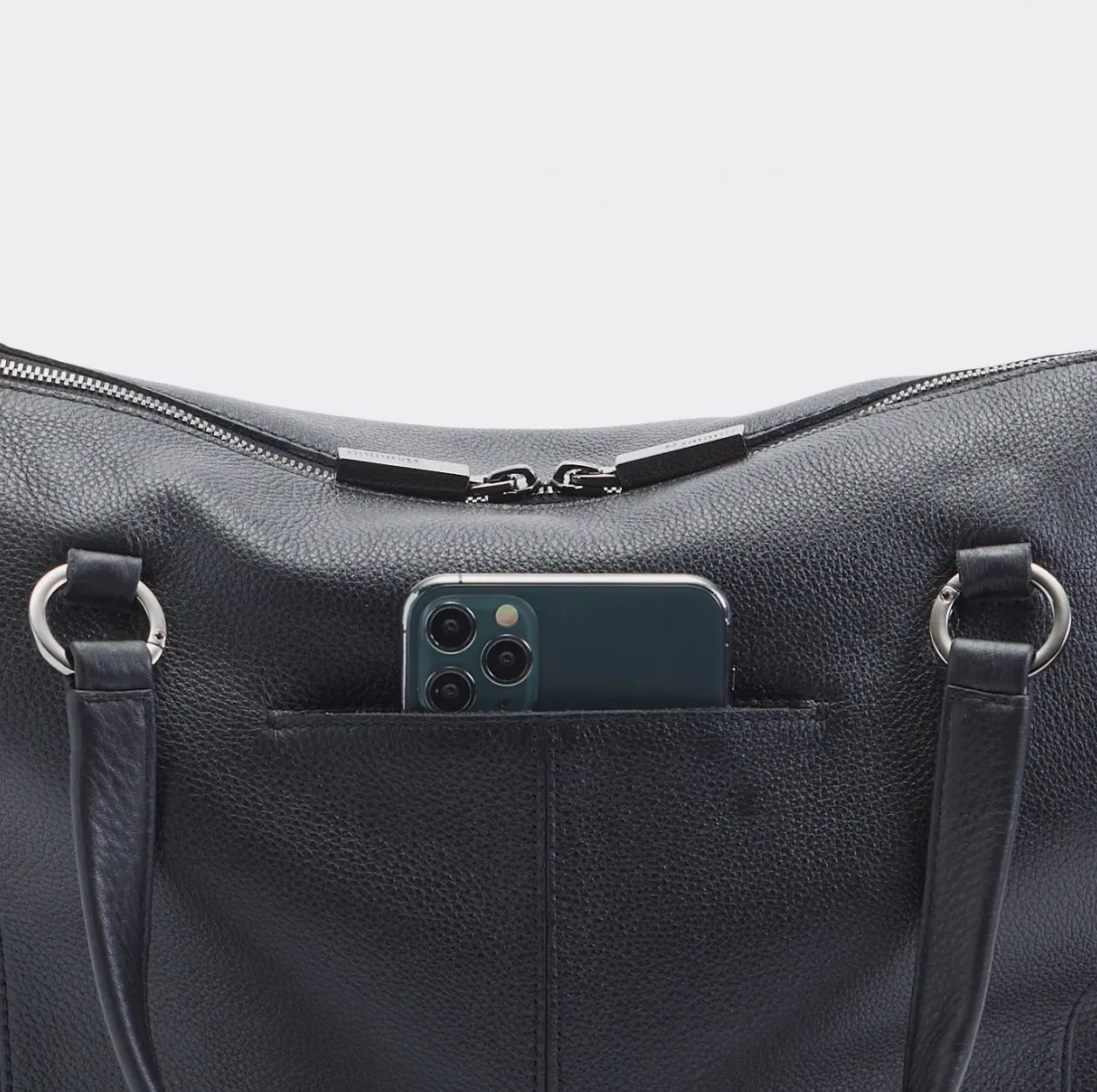 Hammitt Daniel Large in Black/Gunmetal