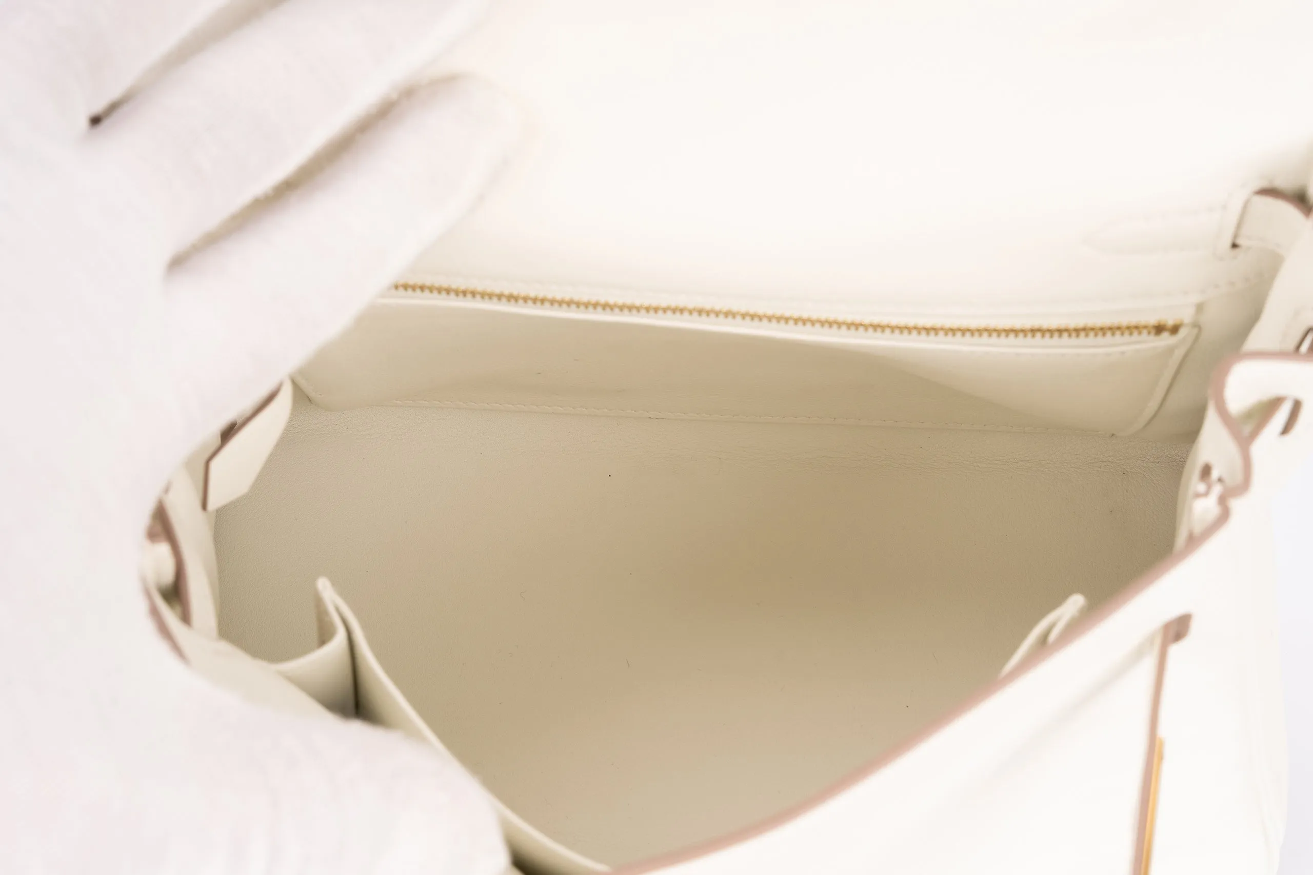 Hermès Kelly 25 Retourne Swift Mushroom GHW