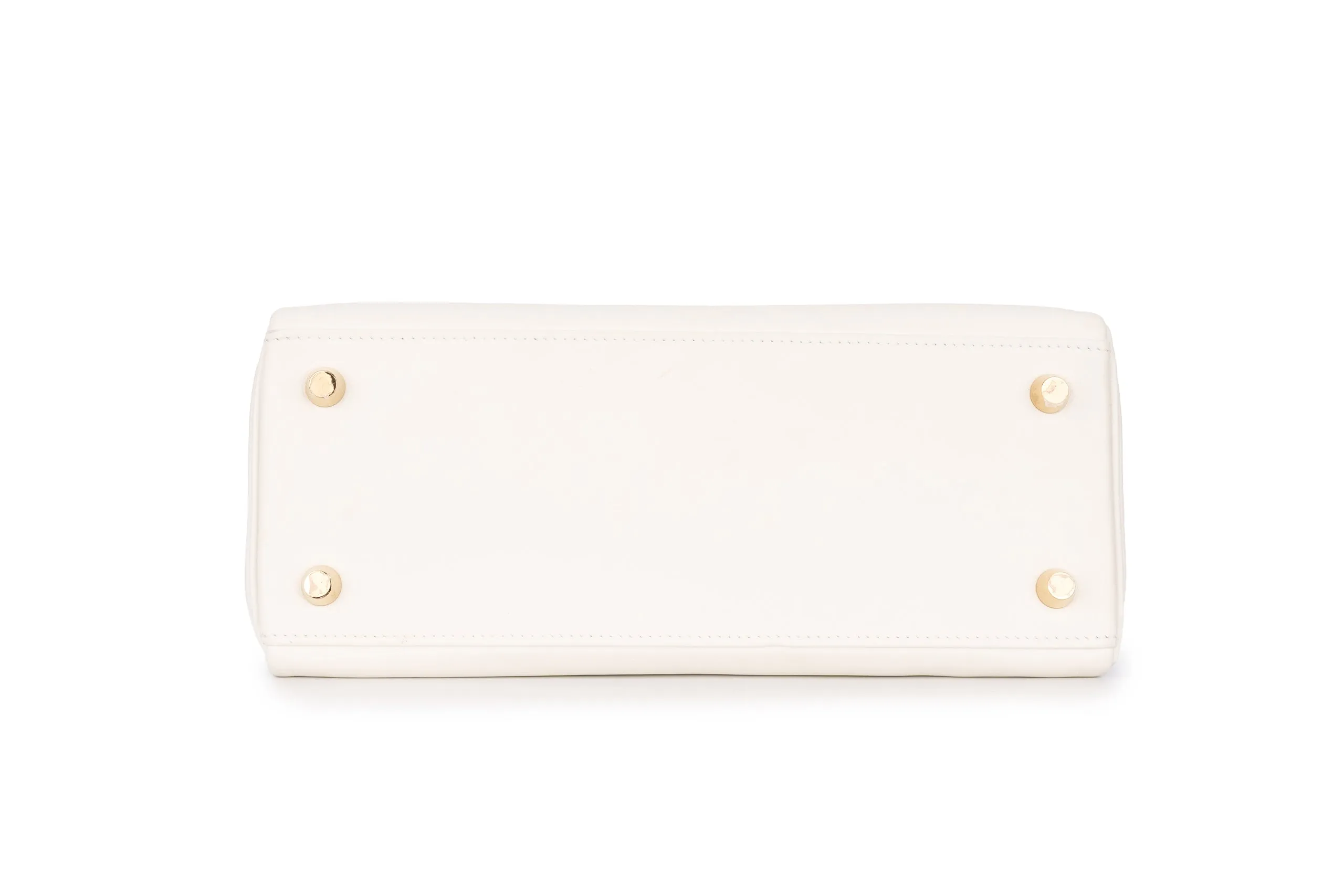 Hermès Kelly 25 Retourne Swift Mushroom GHW