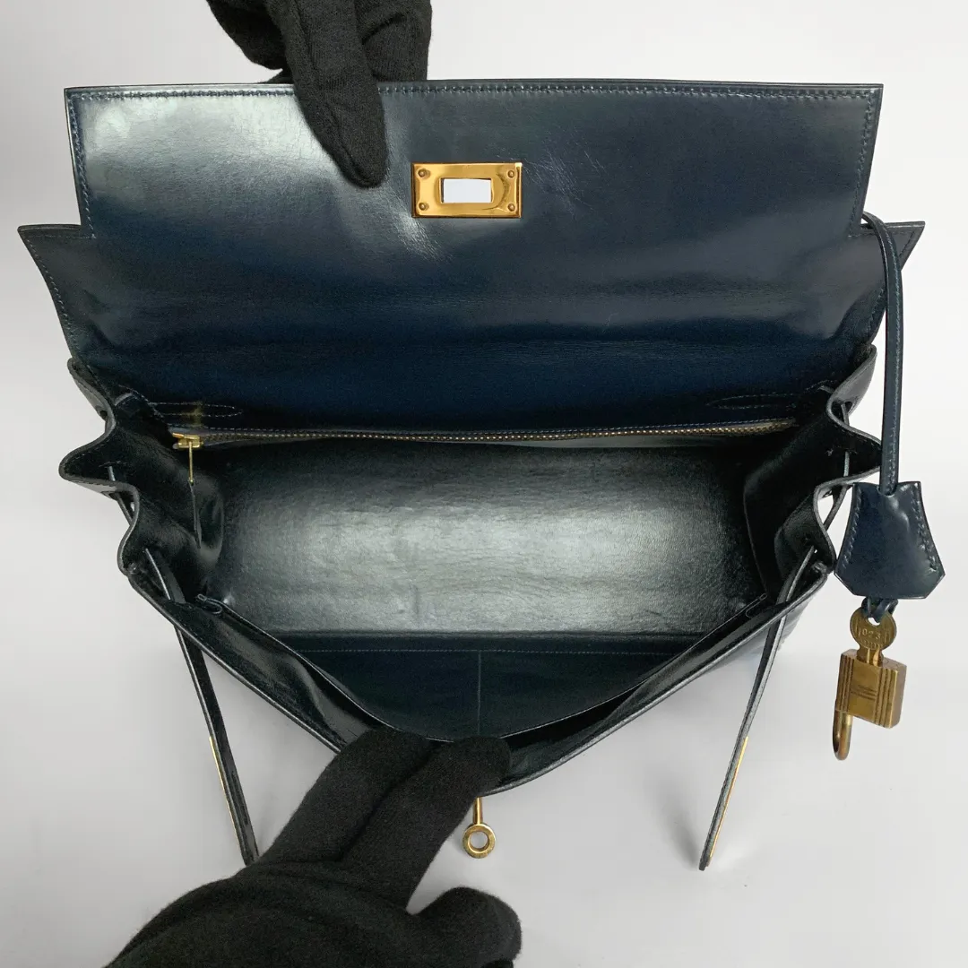 Hermès Kelly 32 Box Calf Leather
