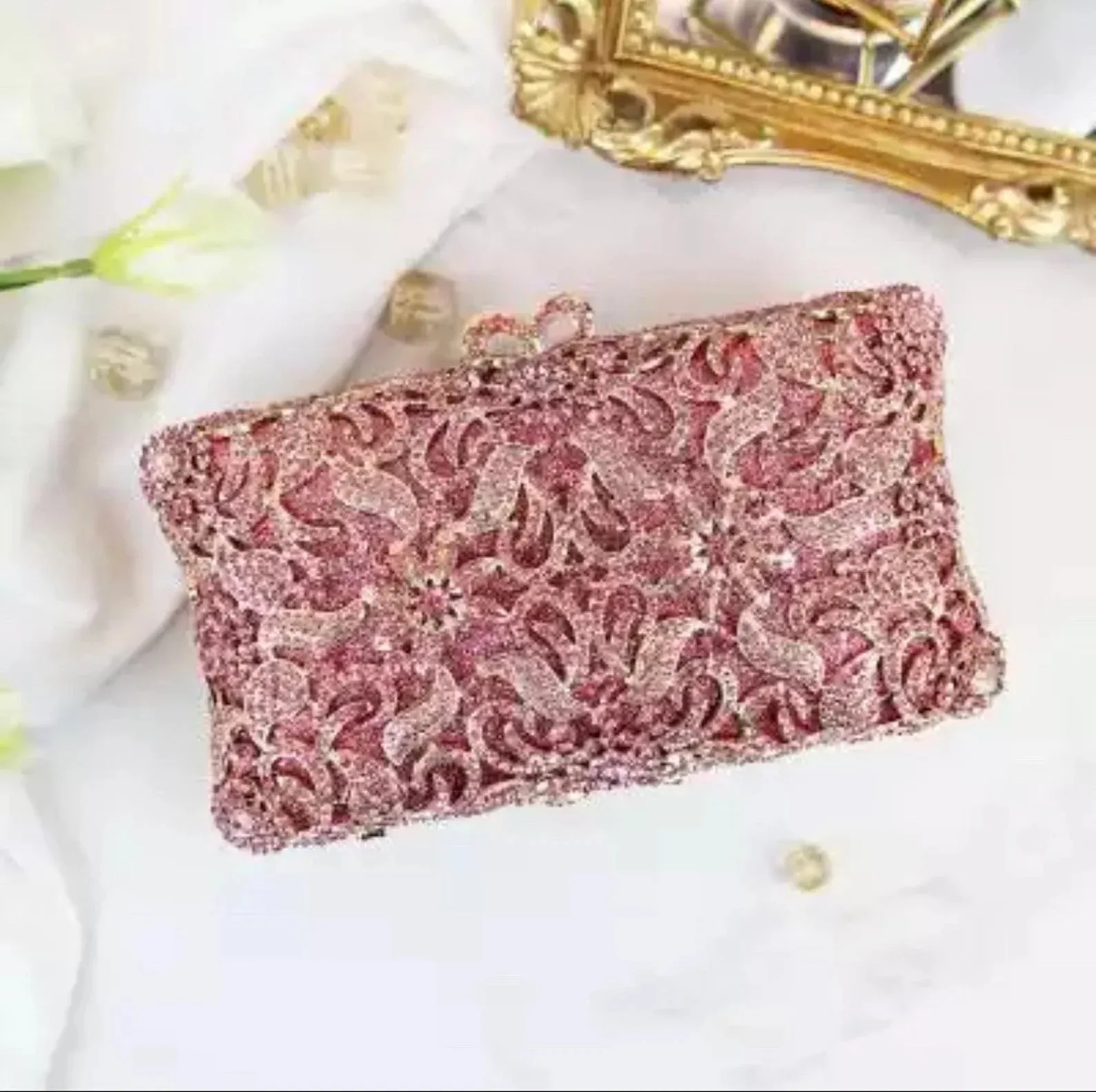 IN STOCK - Swarovski Crystal Evening Bag