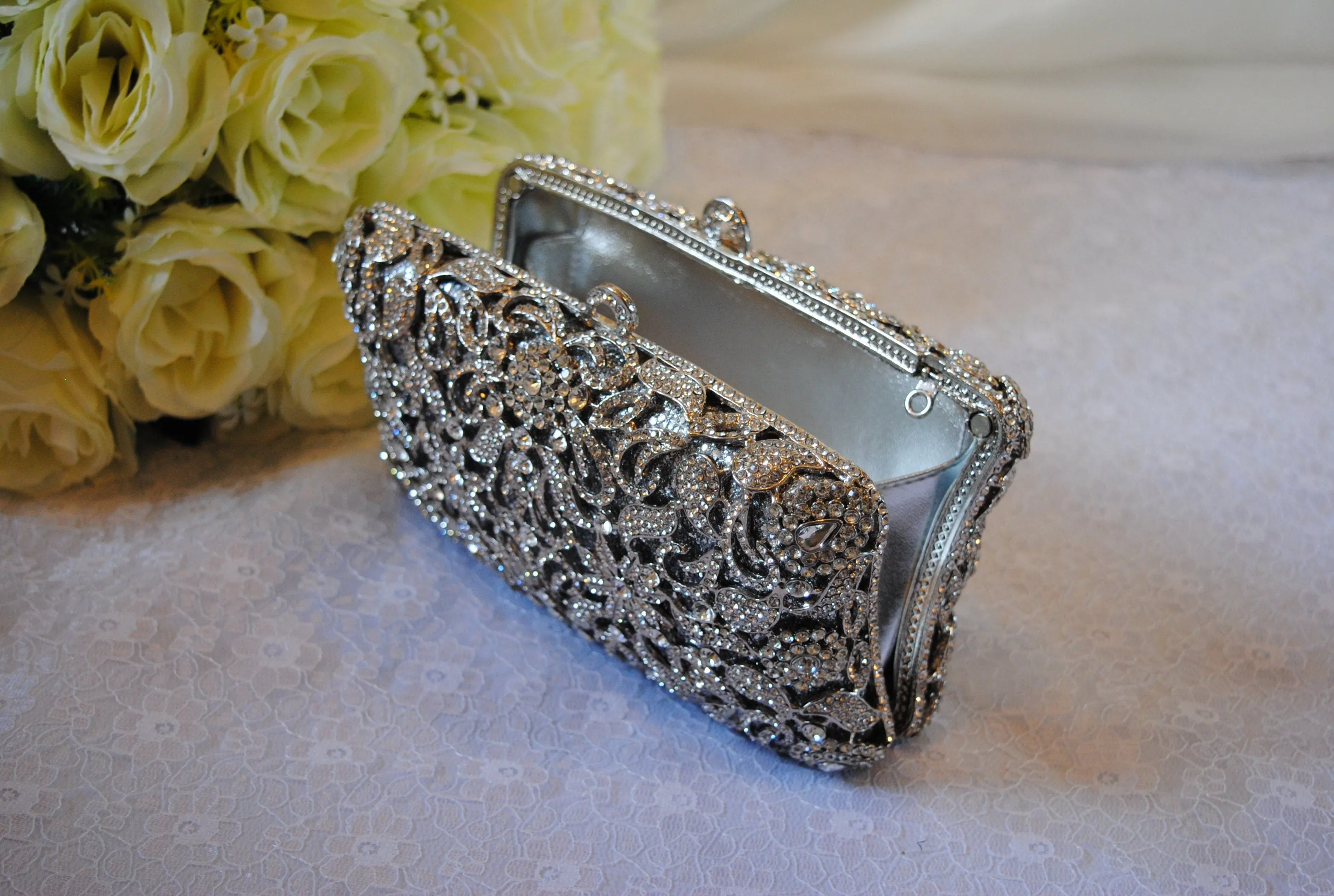 IN STOCK - Swarovski Crystal Evening Bag