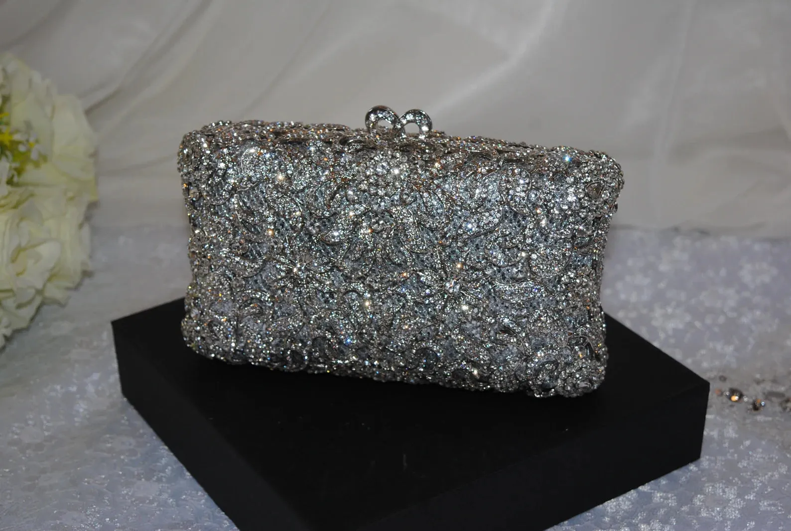 IN STOCK - Swarovski Crystal Evening Bag