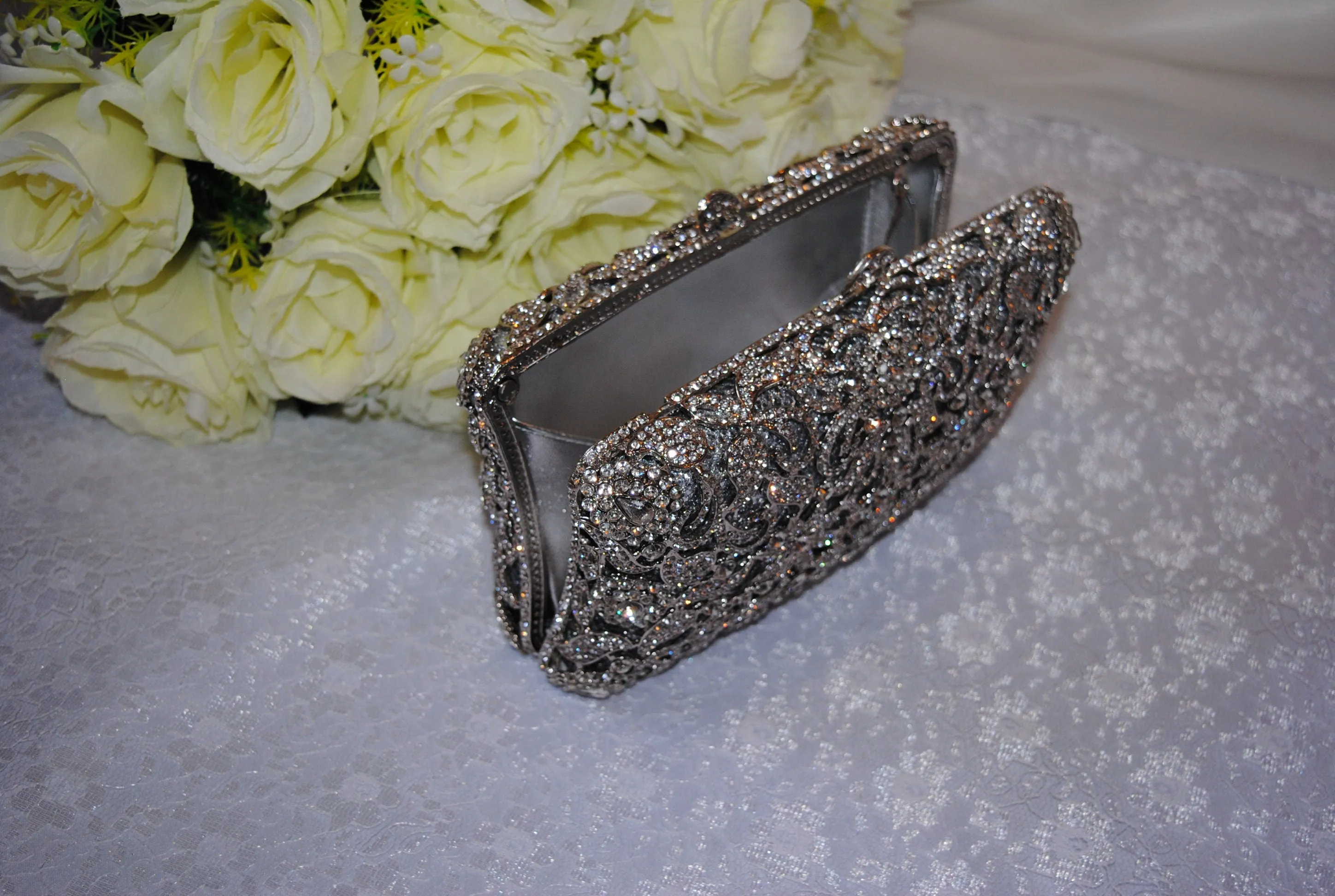 IN STOCK - Swarovski Crystal Evening Bag