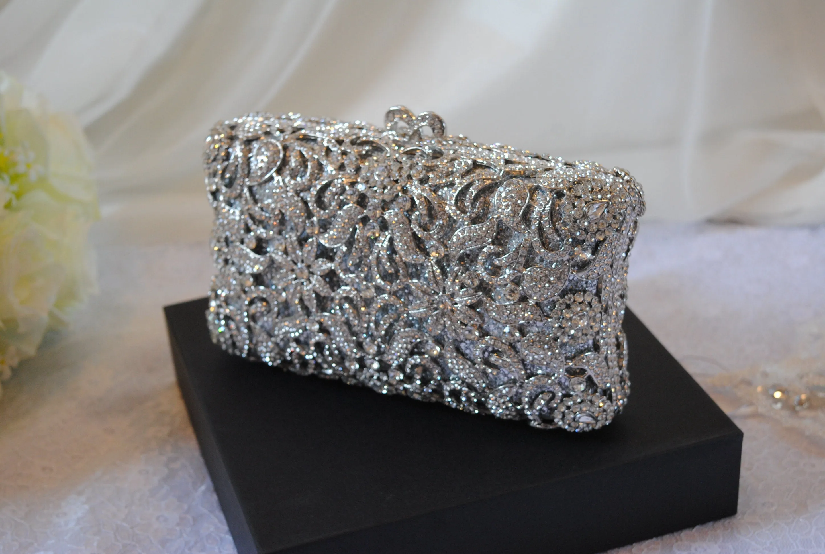 IN STOCK - Swarovski Crystal Evening Bag