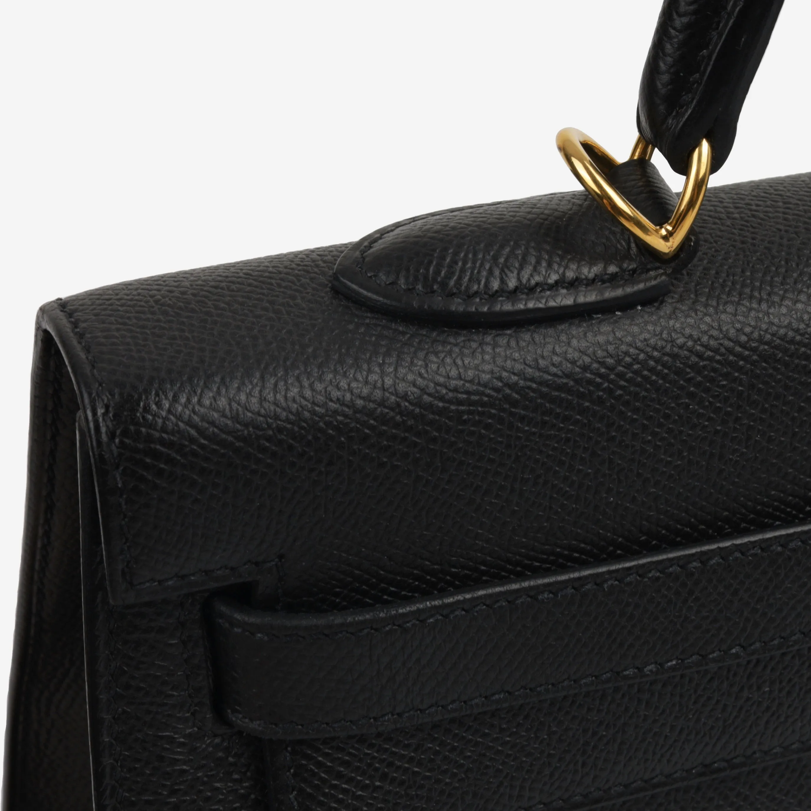Kelly 35 - Noir Epsom