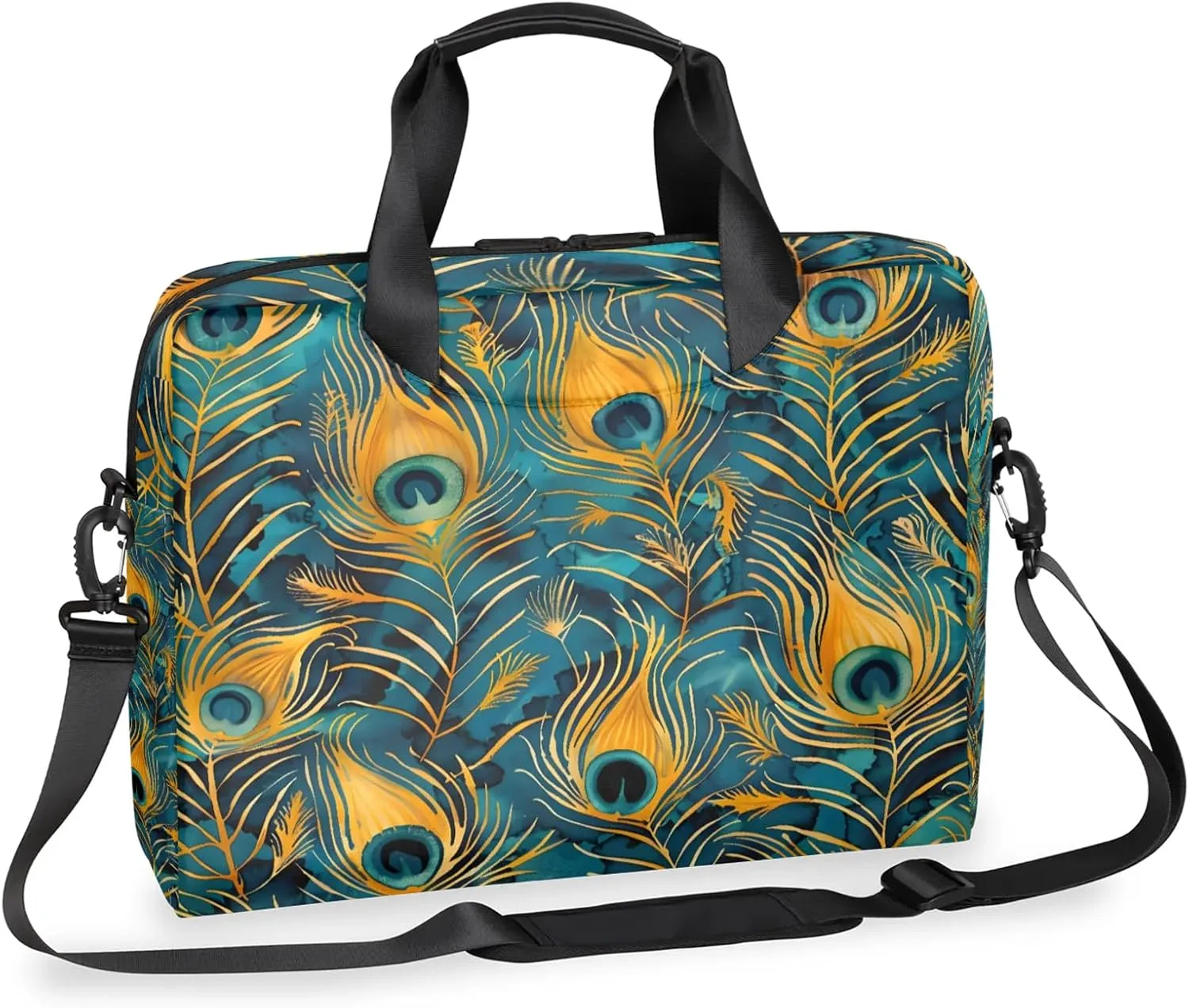 Laptop Bag 15.6 Inch Laptop Sleeve Case with Shoulder Computer Slim Briefcase for Men and Women