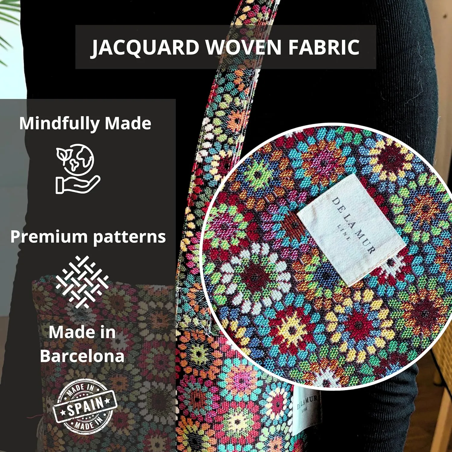LARGE BOHO TOTE BAG for WOMEN  Animal Free Shoulder Bag  Boho Hippie Purse for Beach, Work & Daily Use