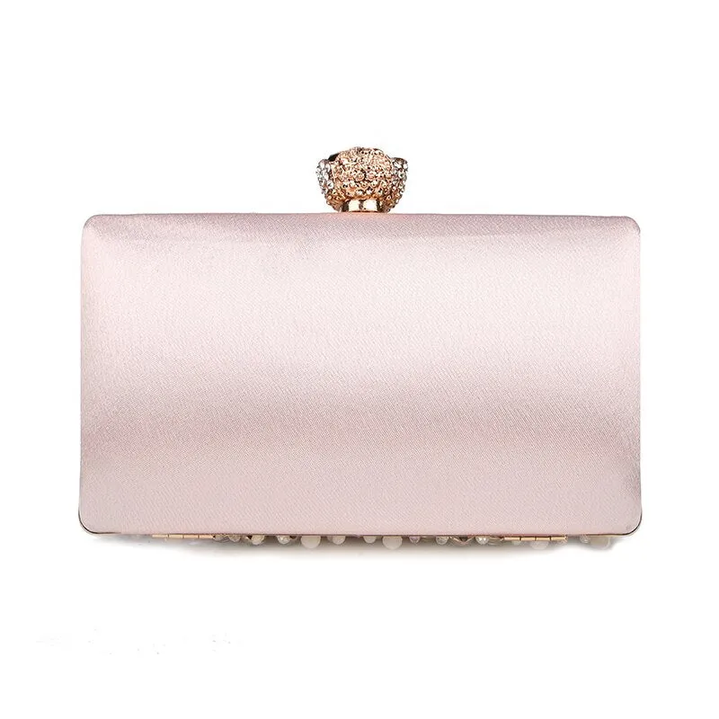 Luxy Moon Women's Evening Clutch Bag Rhinestone Clutch Purse Ladies Hand Bags Wedding Handbags Wallet Party Bag ZD848