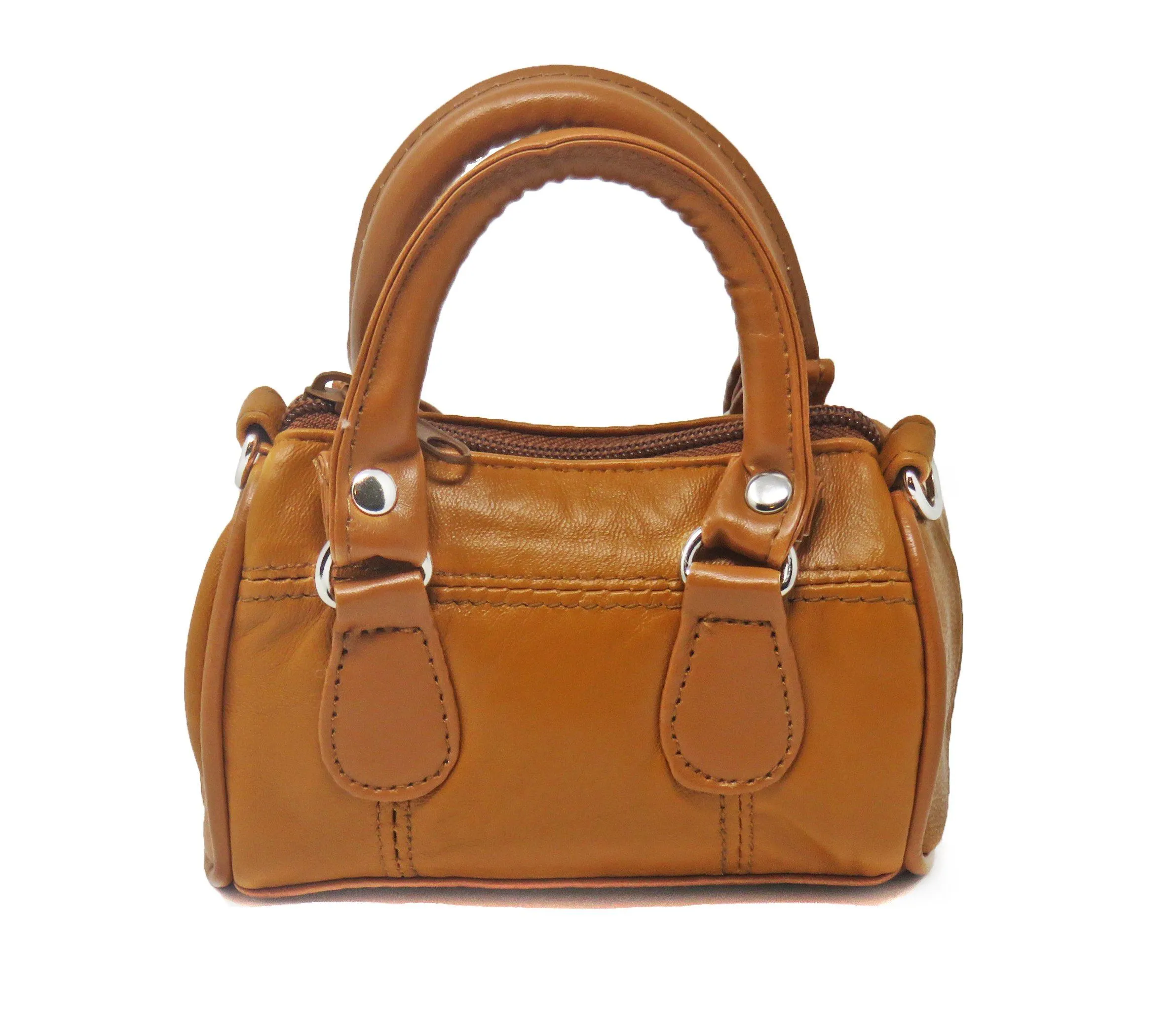 Mini Leather Satchel Bag