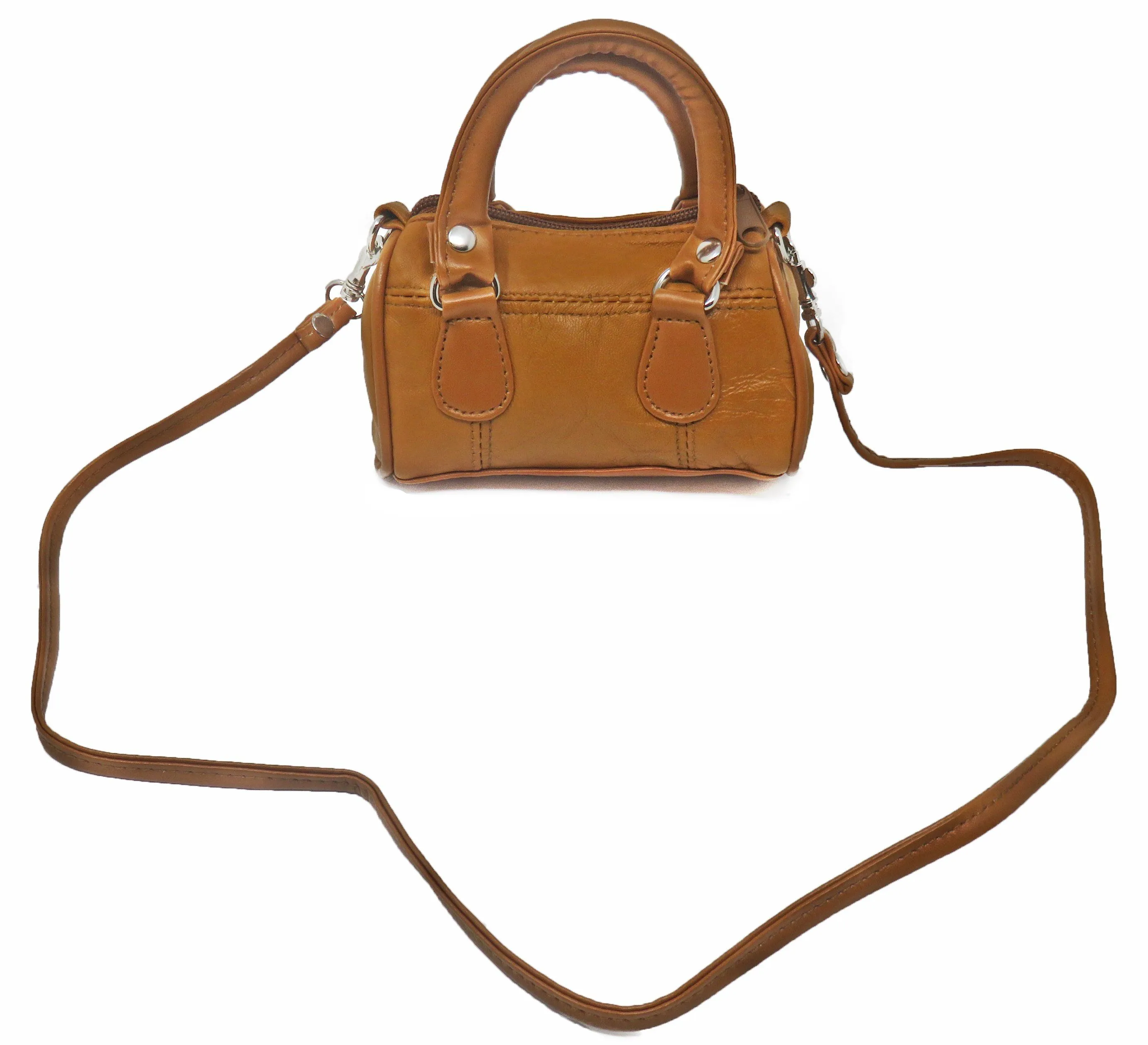 Mini Leather Satchel Bag