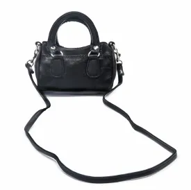 Mini Leather Satchel Bag