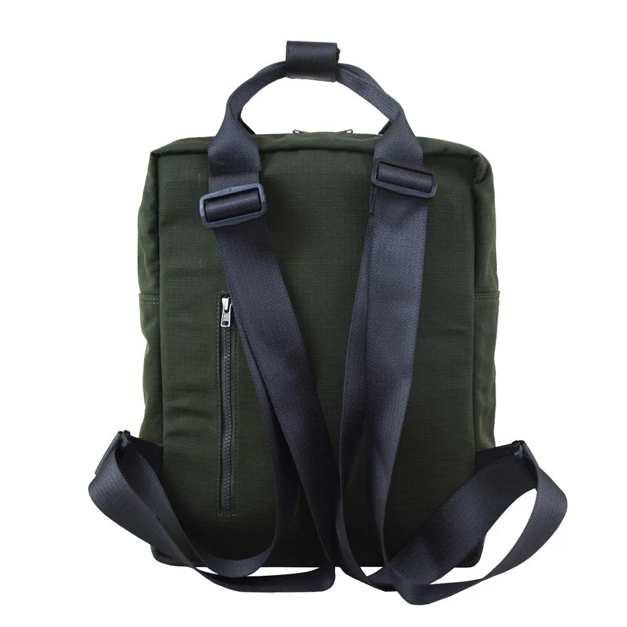 Museum of Fade Mote One Backpack in EX-Cargo Belts & Rescued Car Seat Belts [15" Laptop Bag]