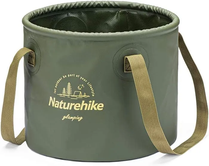 Naturehike Multifunctional Collapsible Water Basin, Folding Tub, Portable Bin, Lightweight Foldable Bucket with Handles for Camping, Dish Washing, Laundry, Fishing, Hiking