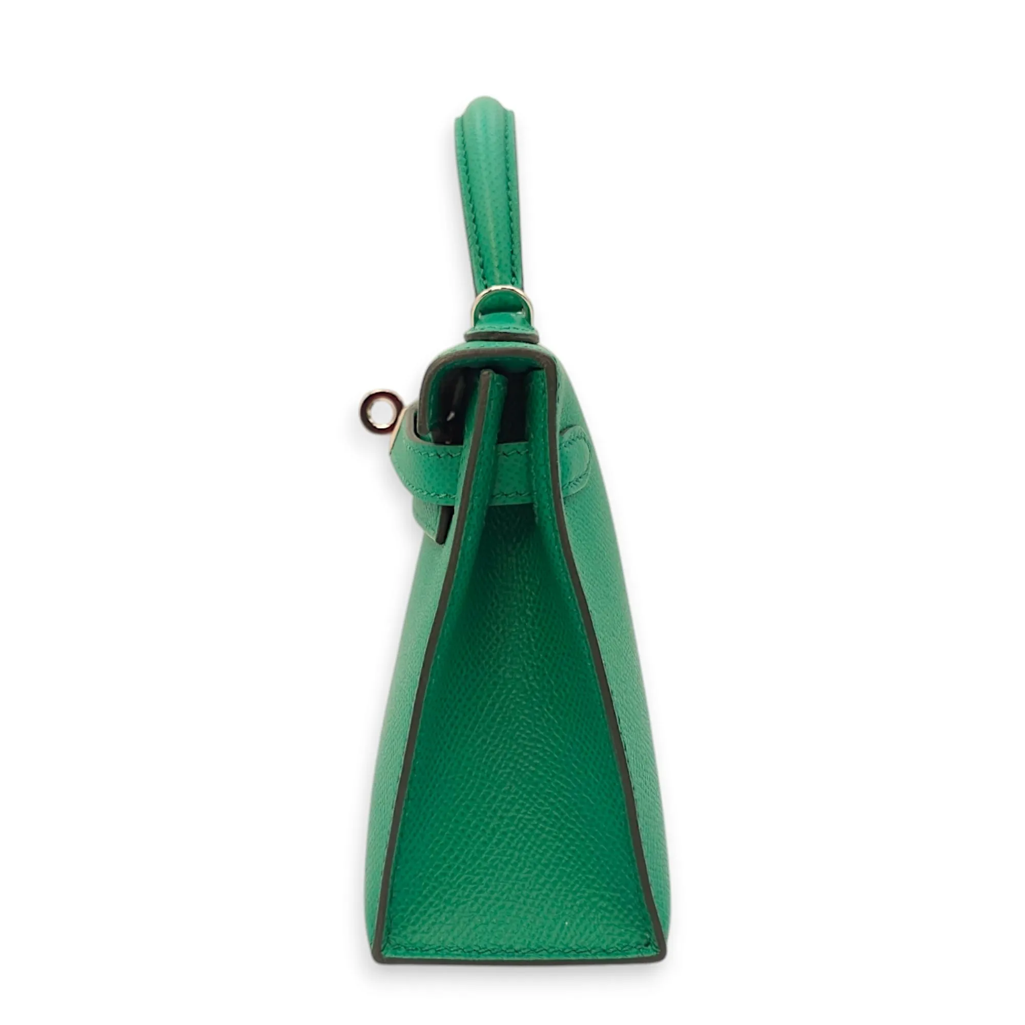 Sellier Kelly 20 Vert Jade in Epsom, Palladium hardware