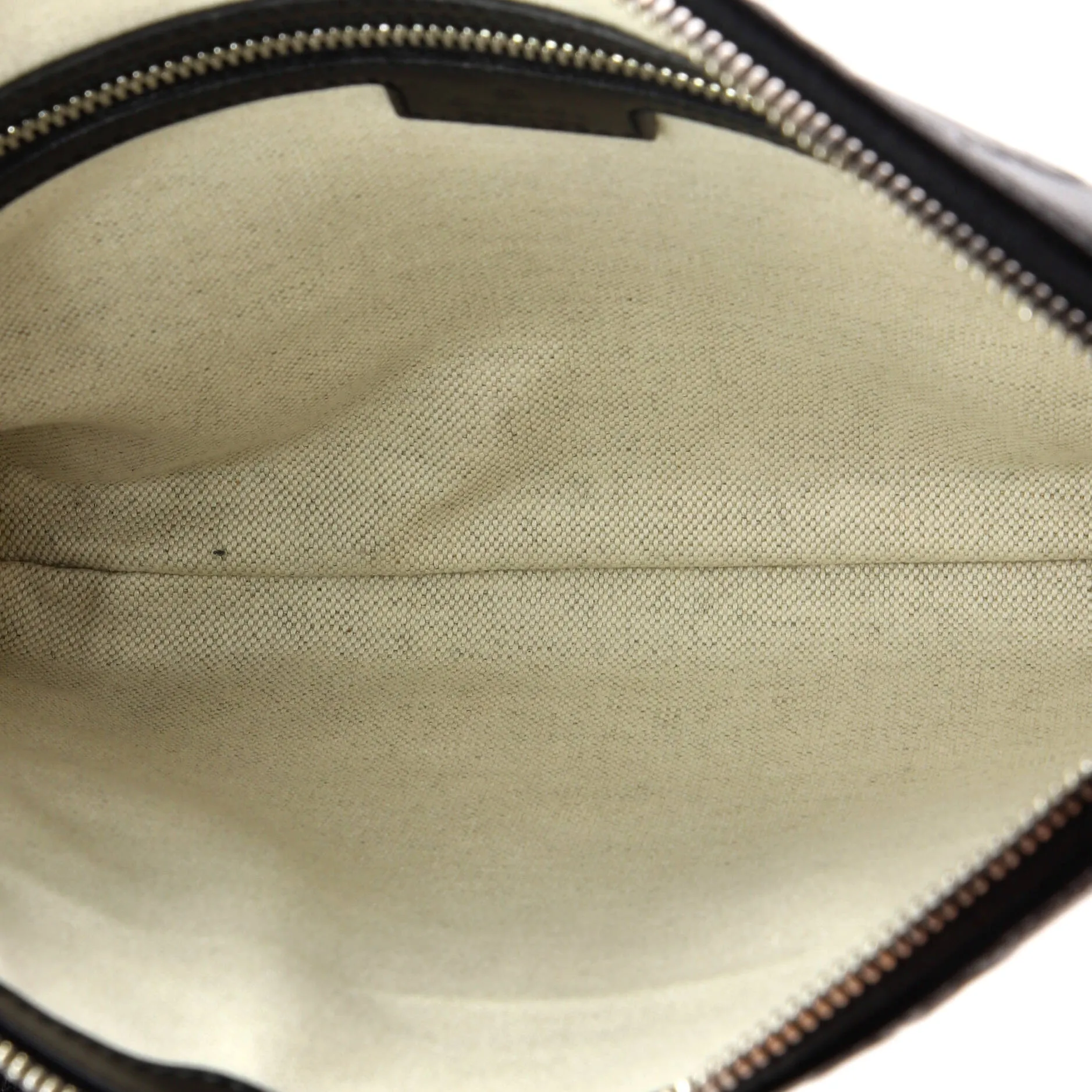 Signature Zip Messenger Bag Guccissima Leather Small
