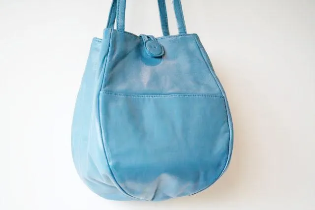 small papaya bag - blue