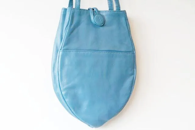 small papaya bag - blue