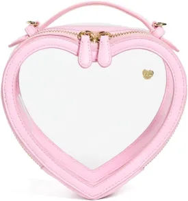 Stoney Clover Lane Women's Clear Heart Crossbody