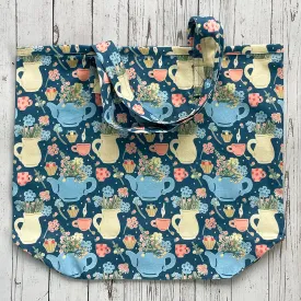 Tea Garden Tote Bag