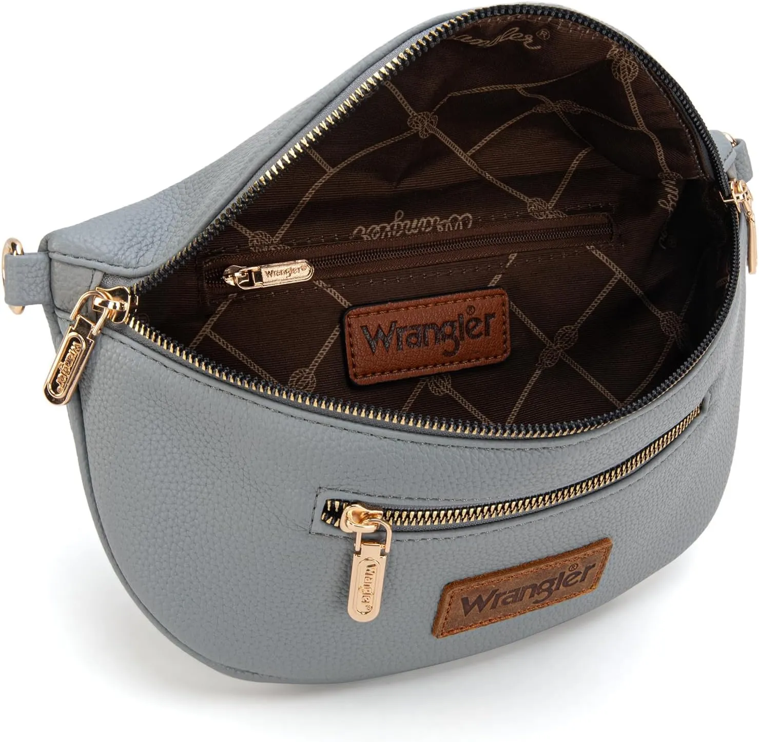 Wrangler Crossbody Bag for Women Cute Fanny Pack Small Belt Chest Waist Bags
