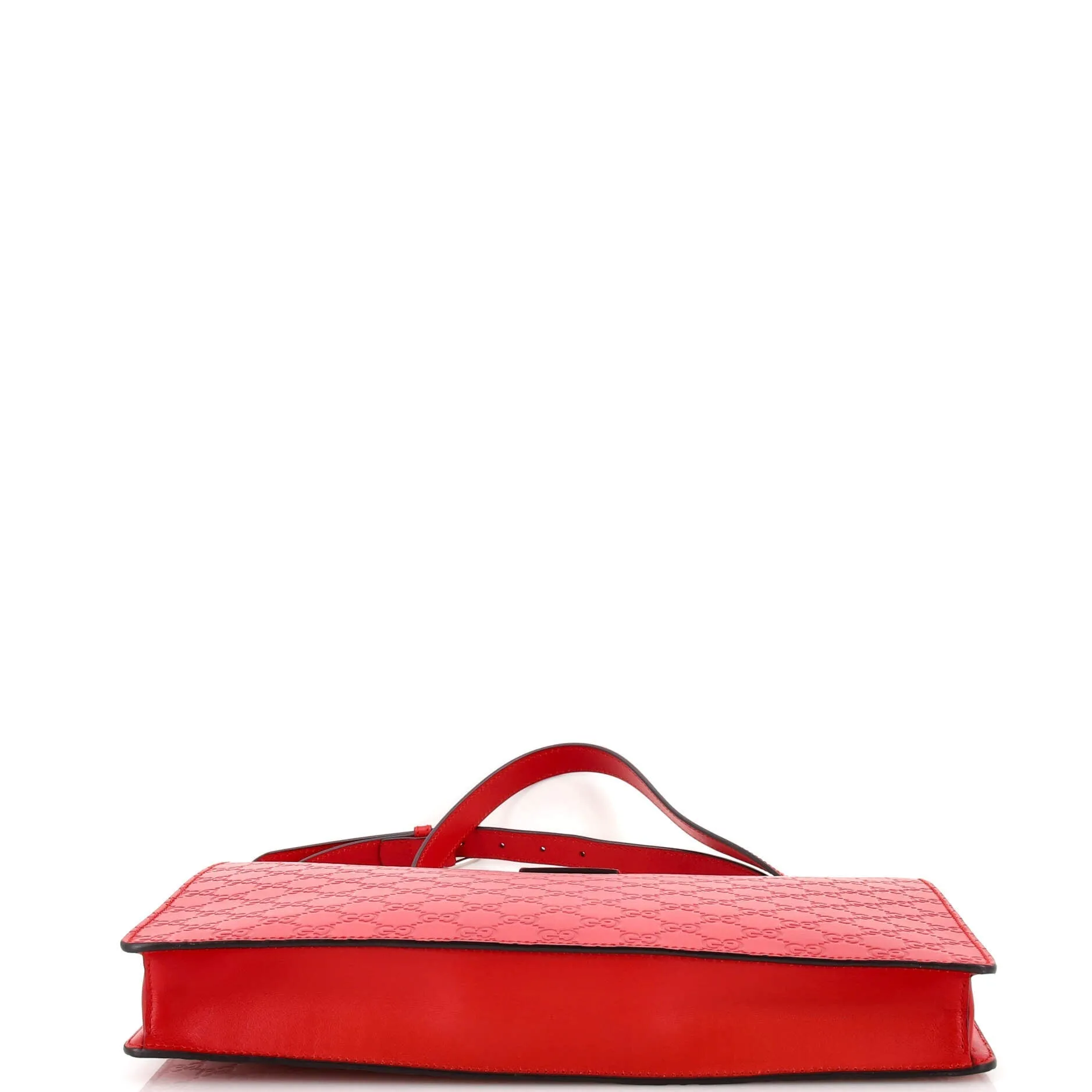 Zip Messenger Bag Guccissima Leather Large